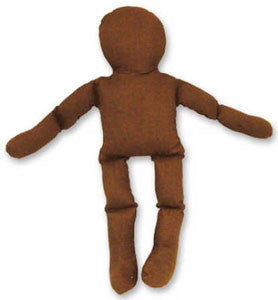 PLAY THERAPY Muslin Doll - 12" Dark