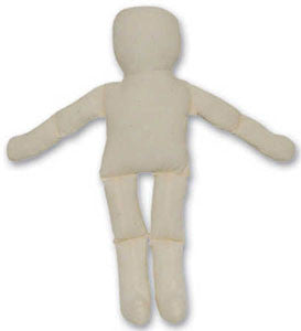 PLAY THERAPY Muslin Doll - 12" Light