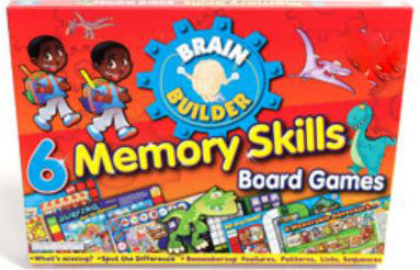 6 Memory Skills Board Games
