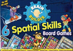 6 Spatial Skills Board Games