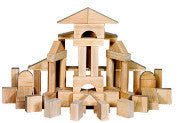 Wooden Unit Blocks (60 Pieces)