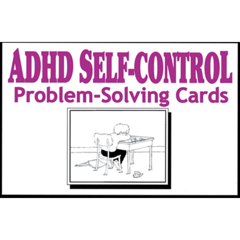 ADHD SELF-CONTROL Problem Solving Cards