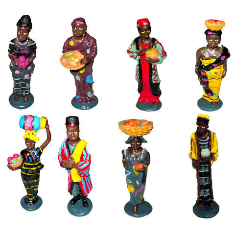 Cultural Miniature - African Heritage Set (8-Figures)