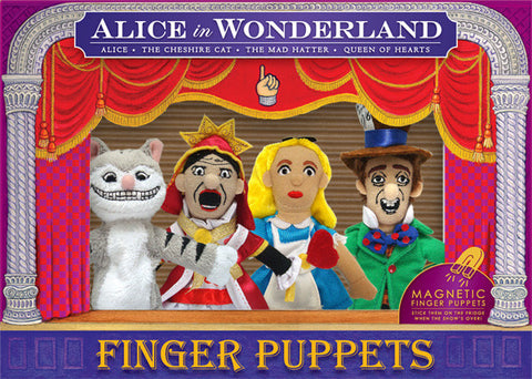 Alice in Wonderland - Finger Puppet Set