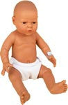 Anatomically Detailed - 17" Baby Doll (Hispanic/Dark Girl)