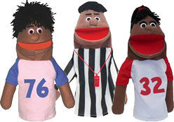 Anger Management Puppet Set (African-American)