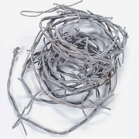 Miniature - 'Soft' Barbwire Fencing (Silver)