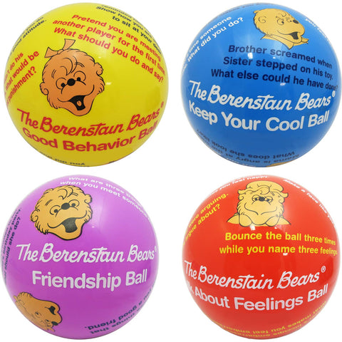 The Berenstain Bears Balls, Set of 4