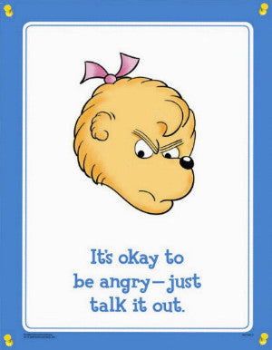 Berenstain Bears Feelings Poster Set (4 Different Laminated Posters)