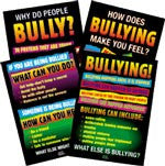 BULLYING - 4 Poster Set (Laminated 18"x24")