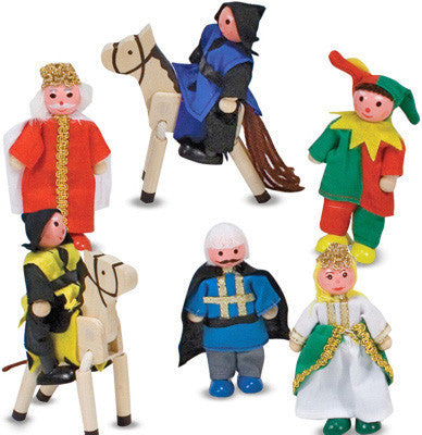 Castle Figures (Set of 8)