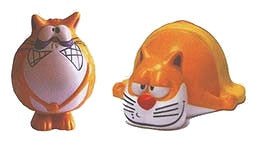 Set of Cat Dudes (Anxious & Relaxed)