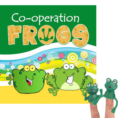 Co-Operation Frogs Book (Includes CD With Games)