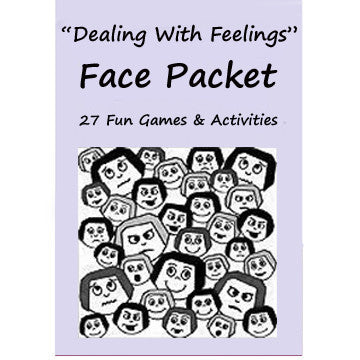 Dealing With Feelings Face Packet