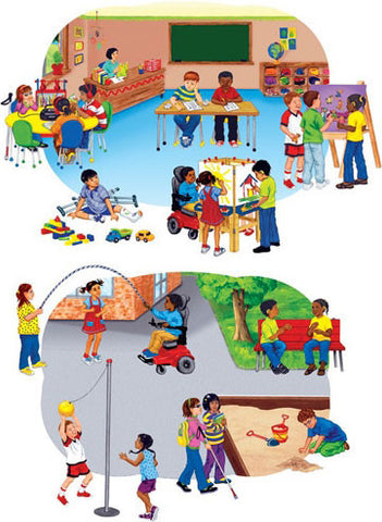 Disability Awareness Felt StoryBoard Set (PRE-CUT)