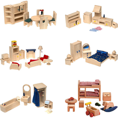 The "Best" Dollhouse Furniture (Set of 69 Pieces)
