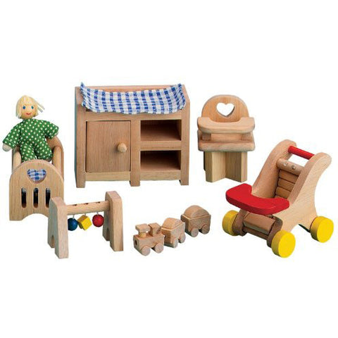 Dollhouse Nursery Set (With Baby)