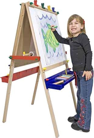 Double-Sided Standing Art Easel