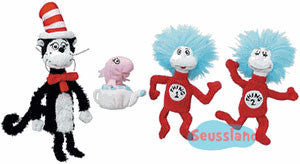 The Cat In The Hat Finger Puppet Set (4 Puppets)