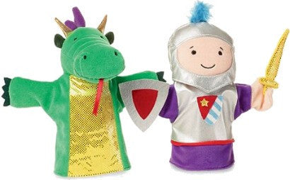 Fantasy Puppet Set - Dragon & Knight