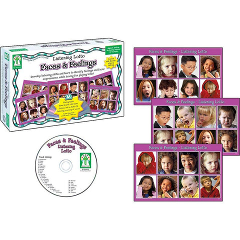 Faces & Feelings Listening Lotto