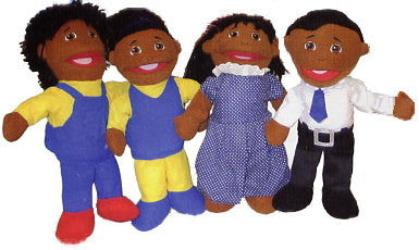 Full-Bodied Puppet Family - African-American