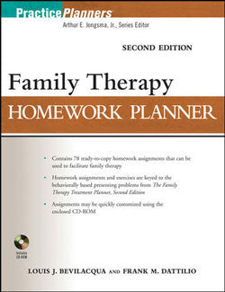 Family Therapy Homework Planner 2nd Edition (with CD-ROM)