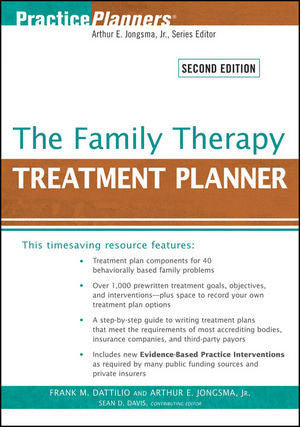 The Family Therapy Treatment Planner, 2nd Edition