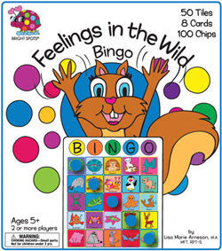 Feelings in the Wild Bingo Game