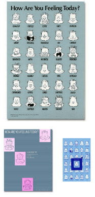 The Feelings Poster Kit (Includes Poster, Magnet & Guidebook)