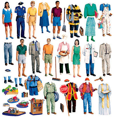 Felt "Community Workers" Set (PRE-CUT)