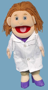 Female Doctor Puppet (Movable Mouth)