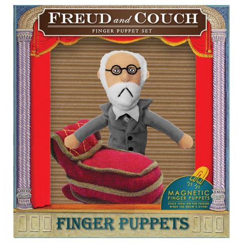 Freud and Couch - Finger Puppet Set