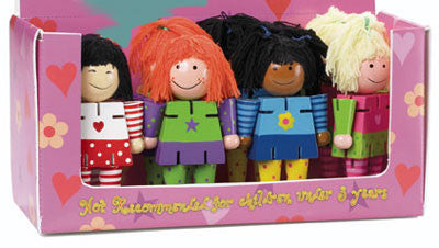 Girlfriends (4 Multicultural Dolls)