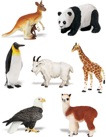 Miniature - Global Animal Set (7 Figures)