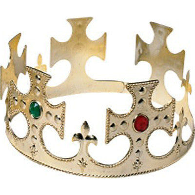 Gold Jeweled Crown