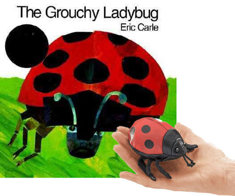 The Grouchy Ladybug - Book & Puppet Set