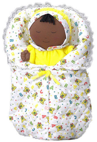 Hug N' Hold Baby Doll Puppet (African-American)