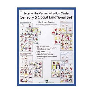 Interactive Communication Cards: Sensory & Social Emotional