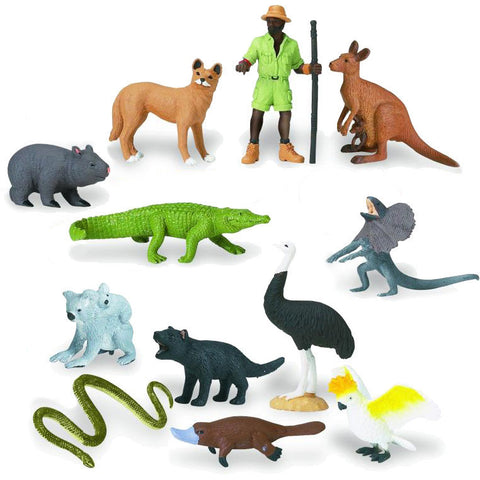 Miniature - The Land Down Under Set (12-Figures)