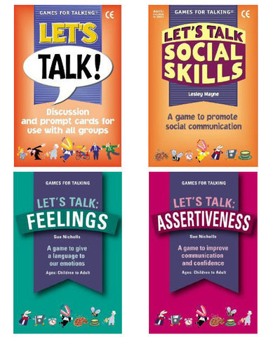 Let's Talk! Card Game Set