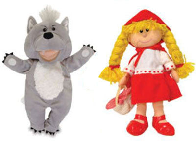 Little Red Riding Hood & Wolf Puppet Set