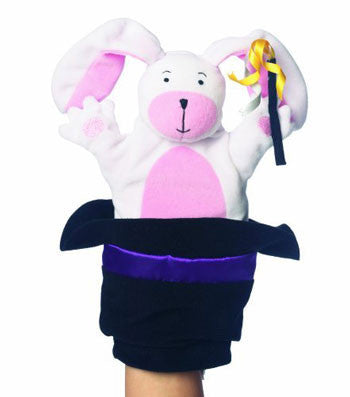 MAGIC Rabbit In Hat Puppet (with Sound)
