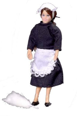 Maid Doll w/Outfit (Dollhouse-Sized)