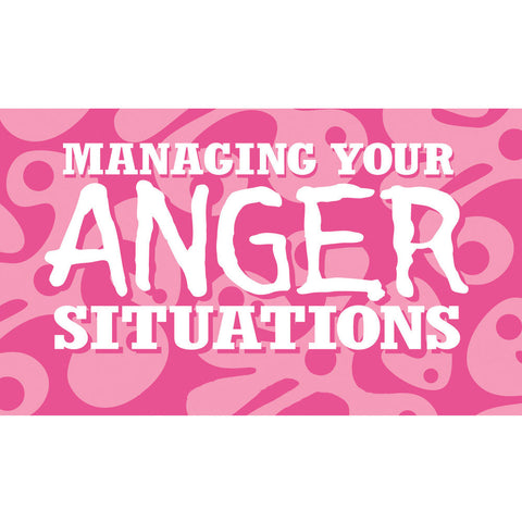 Managing Your Anger Situations Cards (High School Version)