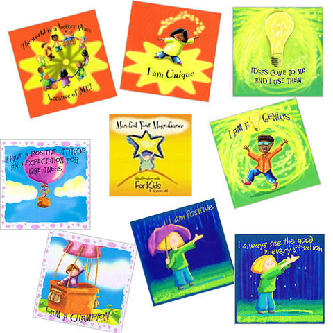 Manifest Your Magnificence - 64 Affirmation Cards For Kids