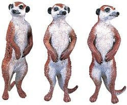 Miniature - Meerkat Siblings (Set of 3)