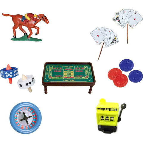 Miniature - Gambling Addictions (Set of 12 Pieces)