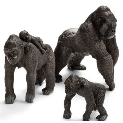 Miniature - Gorilla Family (3-Piece Set)