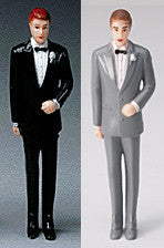 Miniature - Groom and Groom (Caucasian)